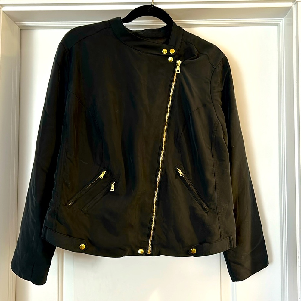 Apt 9, black, petite XL jacket